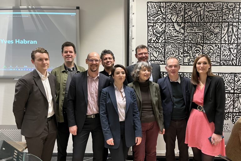RITIFI group photo in an event related to discussing the challenges of SMEs in accessing the Technology infrastructures.