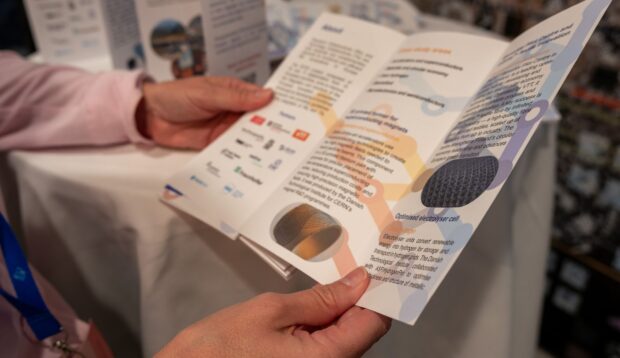 RITIFI materials during the exhibition of RTI Summit 2025